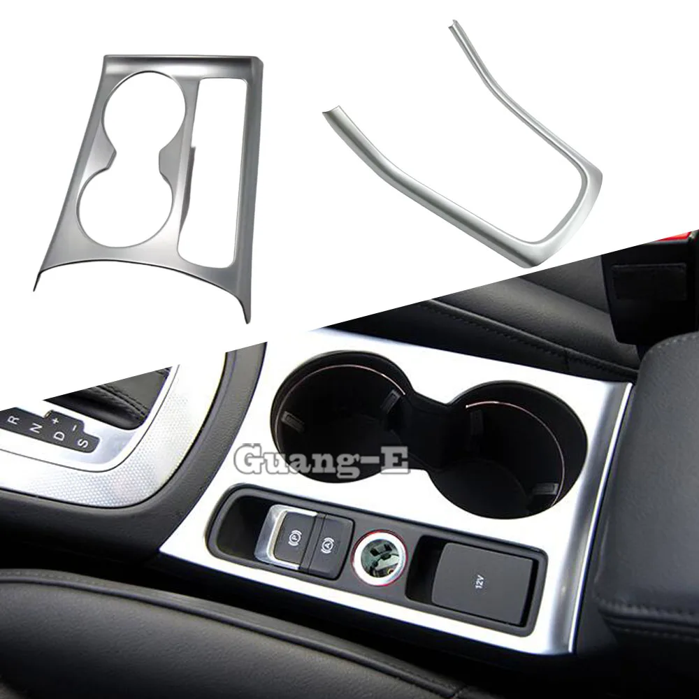 

Car Cover Stick ABS Interior For VW Audi Q3 2013 2014 2015 2016 2017 2018 Front Shift Stand Stall Paddles Cup Lamp Trim Frame