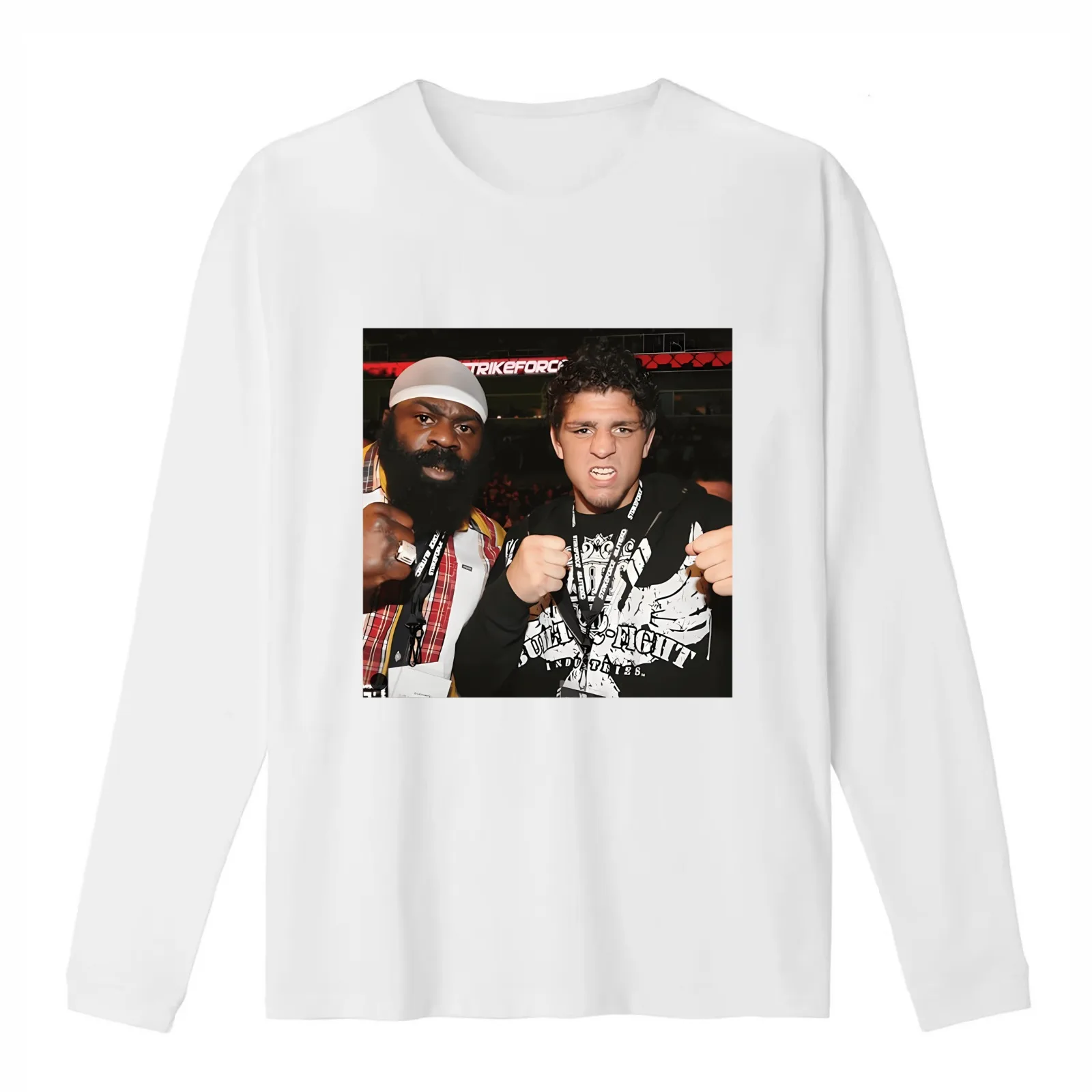 Legends Kimbo Slice Nick Diaz T-Shirt Summer Casual Cotton Tee Oversized Streetwear Tops Vintage Graphic Print 100% Cotton