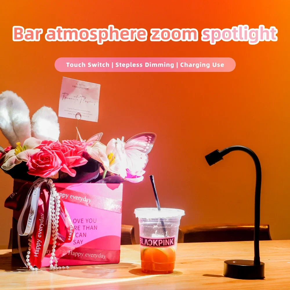 أضواء LED أضواء ليلية USB العارض الطرف الديكور أضواء المزاج لغرفة النوم غرفة المعيشة جدار التصوير نافذة العرض #6