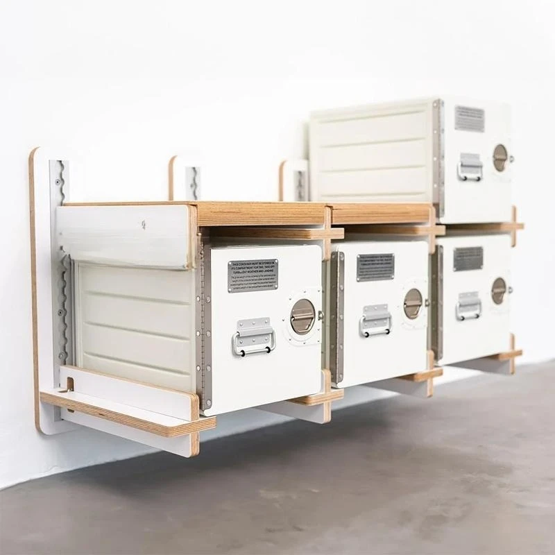 

Ocean plate file rack Nordic light luxury wall rack Home multi-layer baffle storage rack Hanger