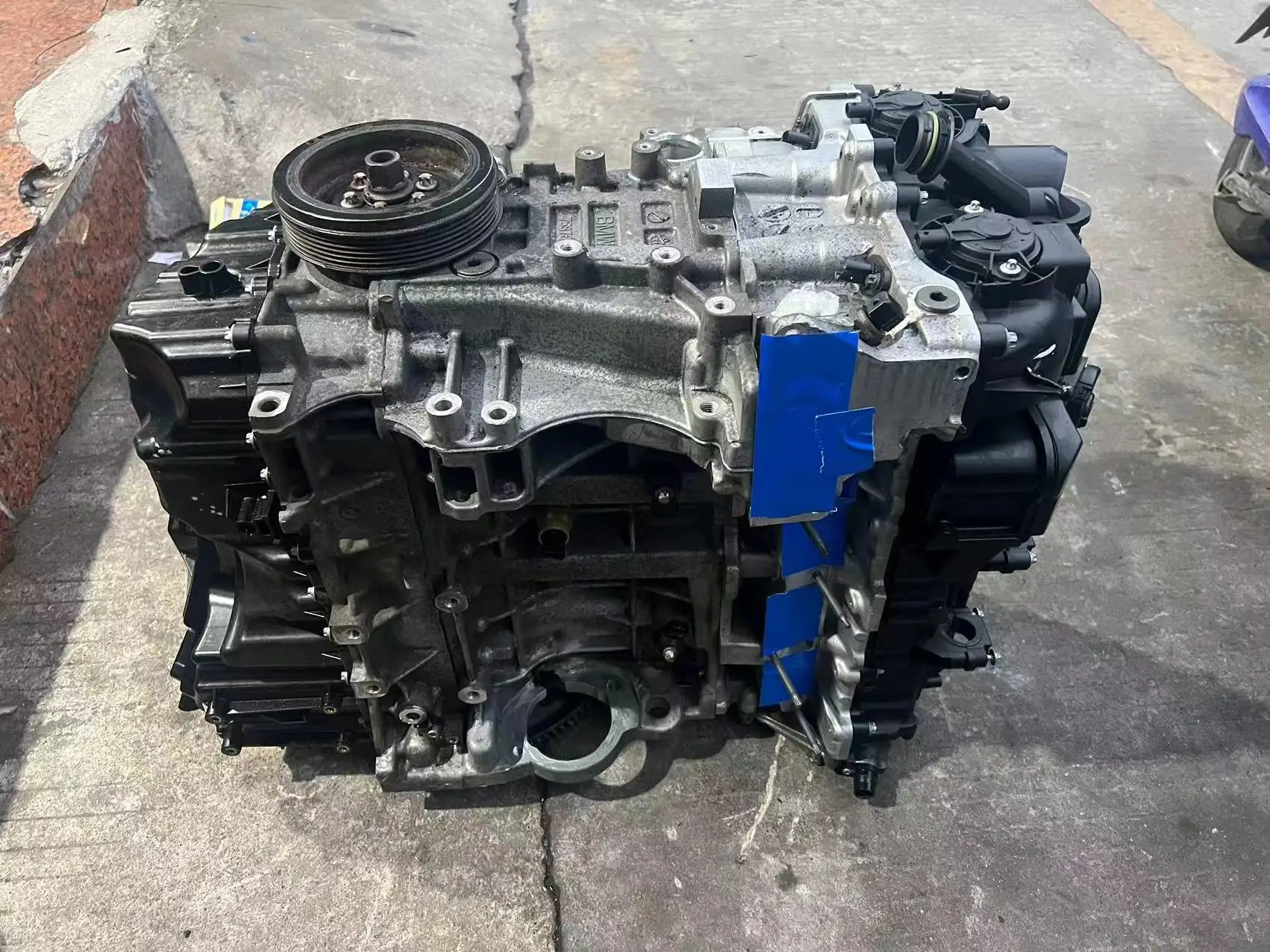 Genuine Used Gasoline F26 F30 N20 N20B20 Turbocharged Engine for BMW X1 X3 2.0L Low Mileage N20B20 Engine Aeesmbly