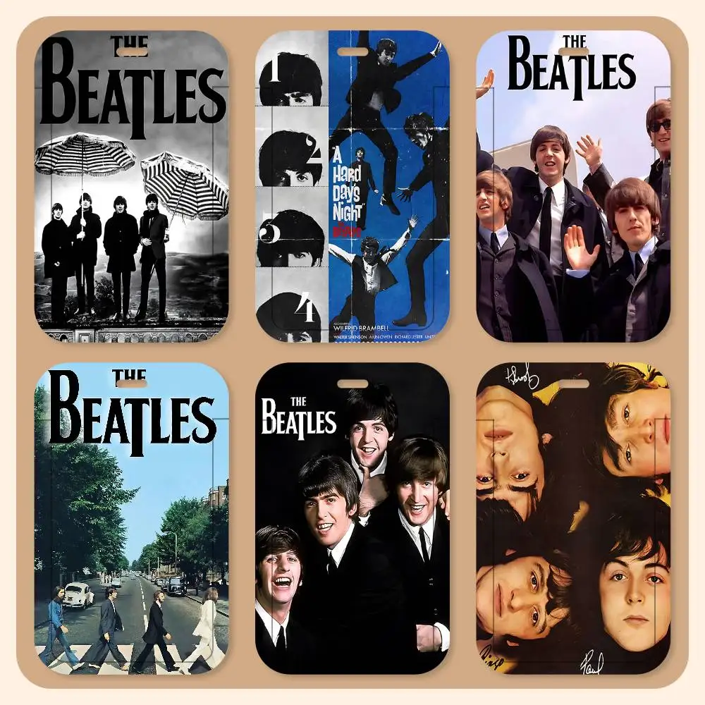

Держатели для карт на шнурке Rock Band The B-B-Beatles-es, держатели для студенческих удостоверений, держатели для карт на шею, держатели для карт контроля доступа