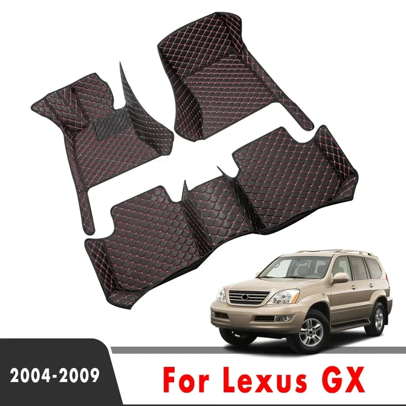 Car Floor Mats For Lexus GX 2009 2008 2007 2006 2005 2004 Carpets Foot Liners Custom Auto Accessories Interior Parts Automobiles
