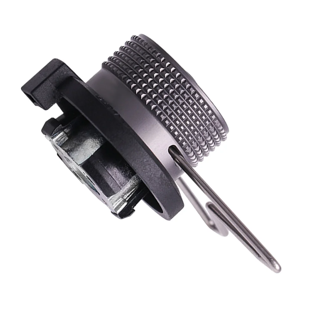 

Gas Tank Adapter Dark Grey Camping Professional Gas Stove Converter Head Outdoor Stove Conversion for Camping Barbecue