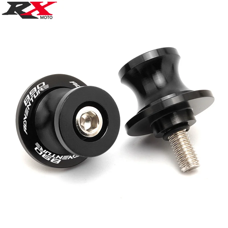 For KTM 890ADVENTURE 890 ADVENTURE R 890 ADV R 2020-2022 M10 Swingarm Spools Rear Stand Screws Sliders CNC Aluminum Motorcycle