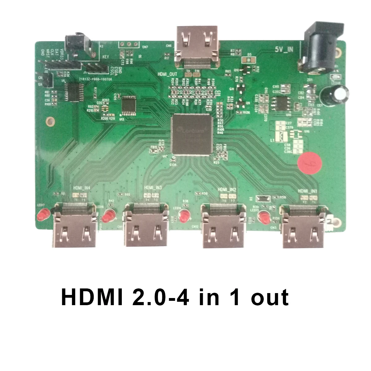 LT8641UXE（Demo Board）HDMI2.0/1.4 Switch features a 4:1 switch