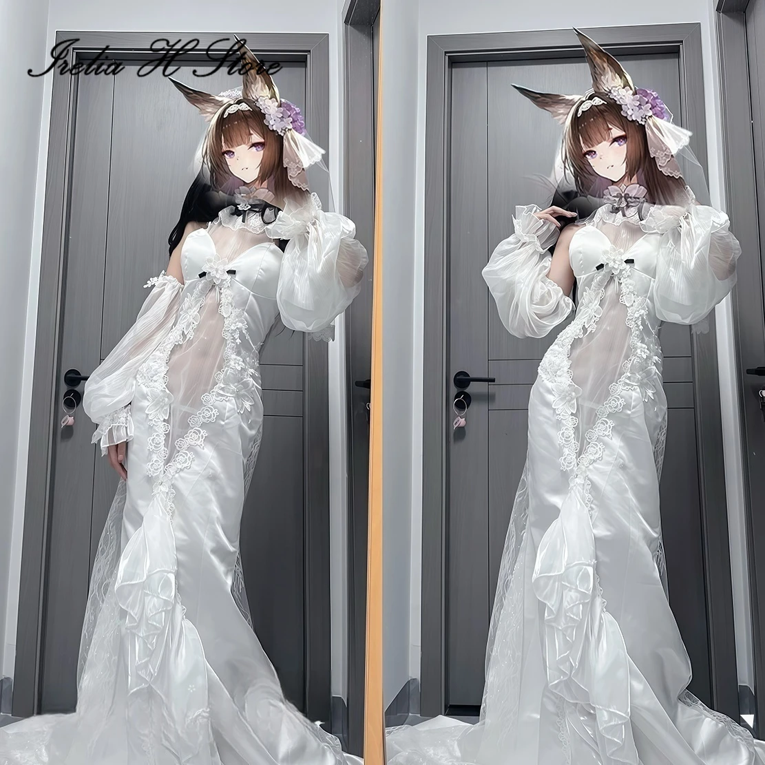 Irelia H Azur Lane IJN Amagi أزياء تنكرية IJN Amagi فستان مثير أزياء الهالوين فستان الحفلات للإناث #1