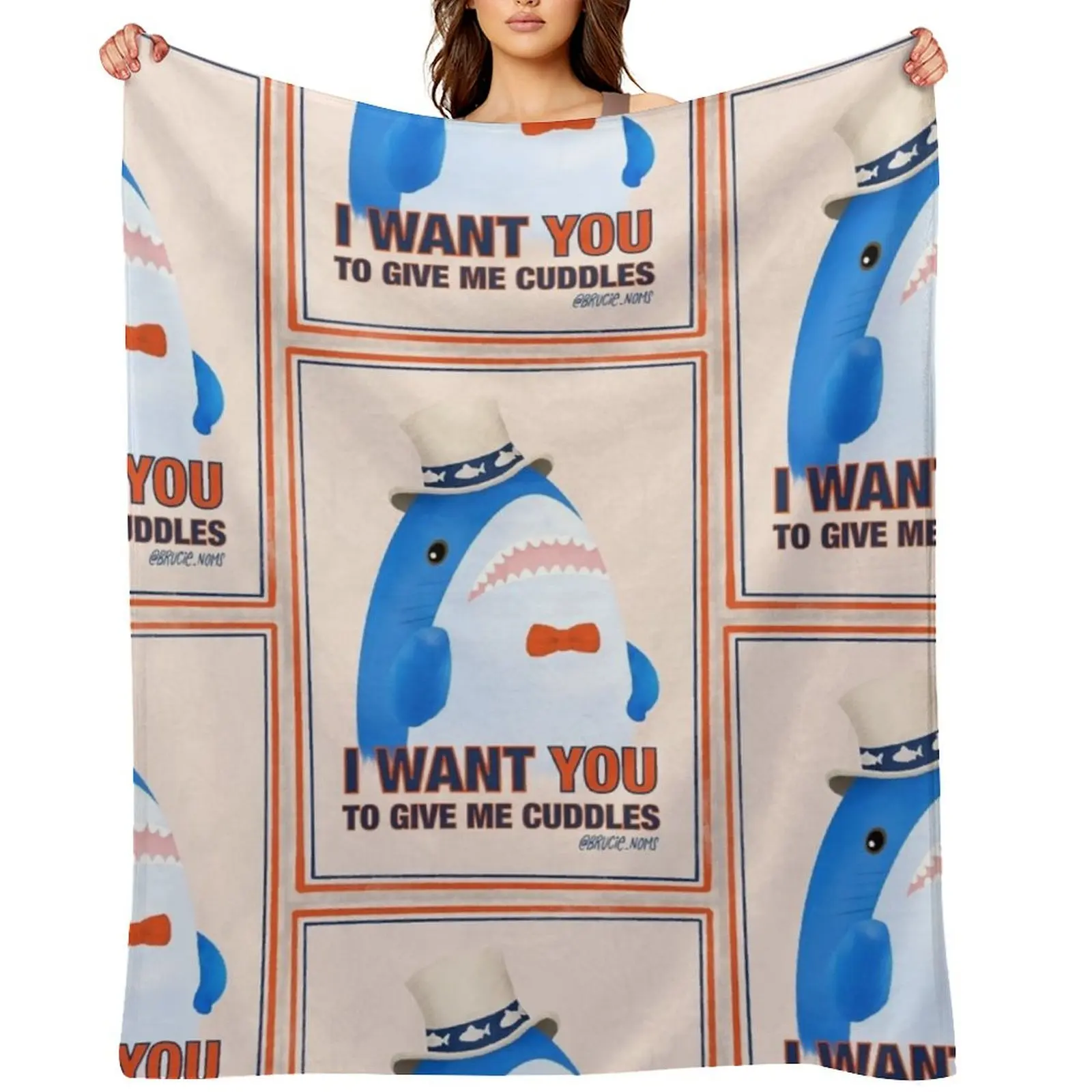 

Uncle Brucie: I want you to give me cuddles! Throw Blanket Hairy Extra Large Throw Soft blankets and throws Blankets