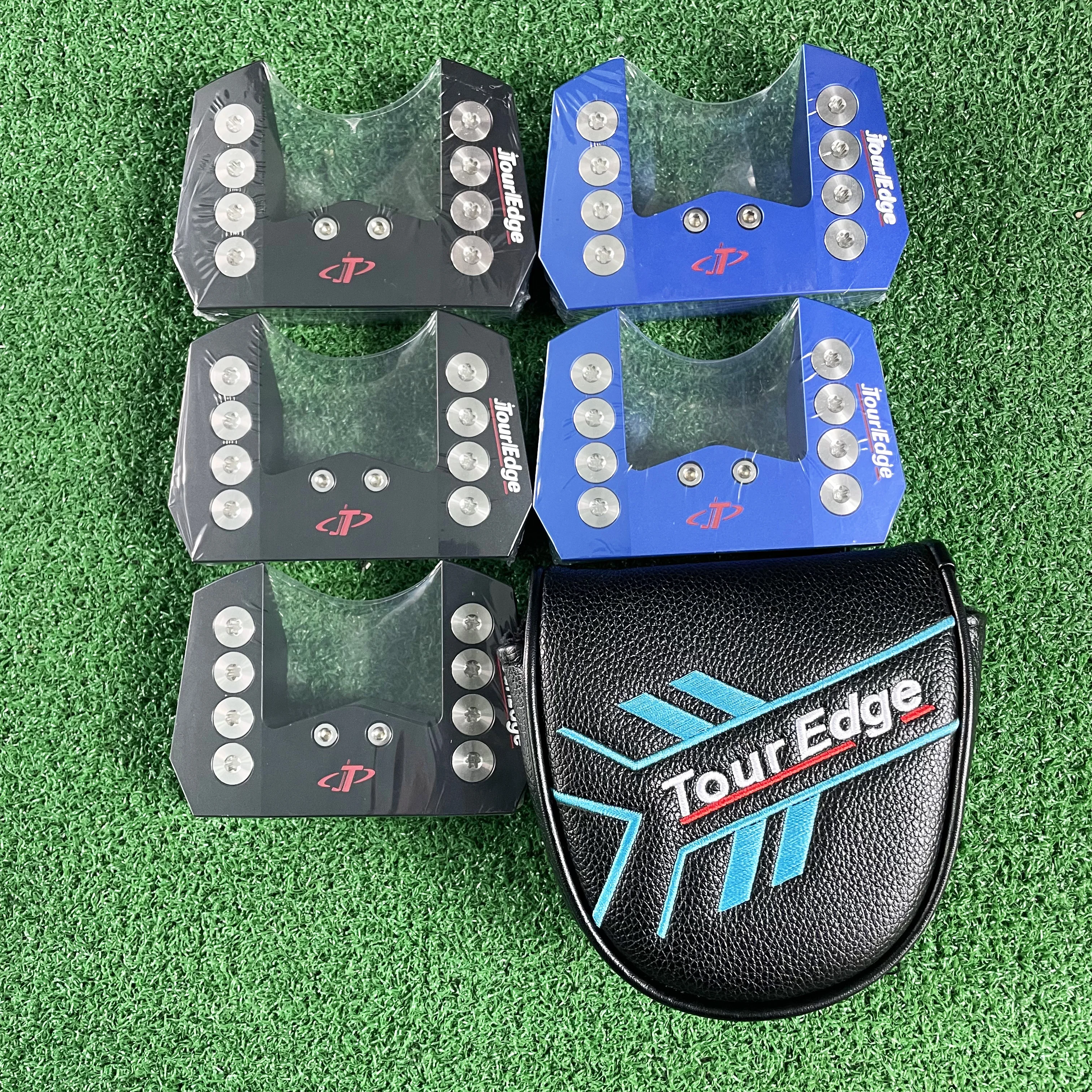 2026 model golf club with horn-shaped putter, equipped with matching ball cover