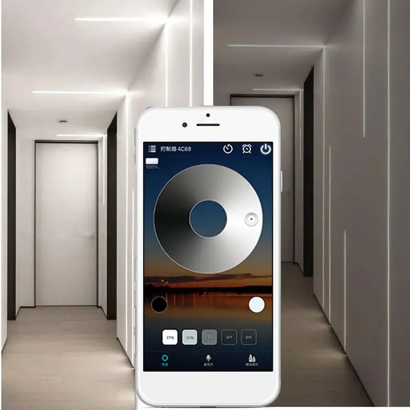 LED Strip Lights Remote Controller LED Controller APP Control Portable LED Dimmer Controller Multifunctional Wireless Remote LED