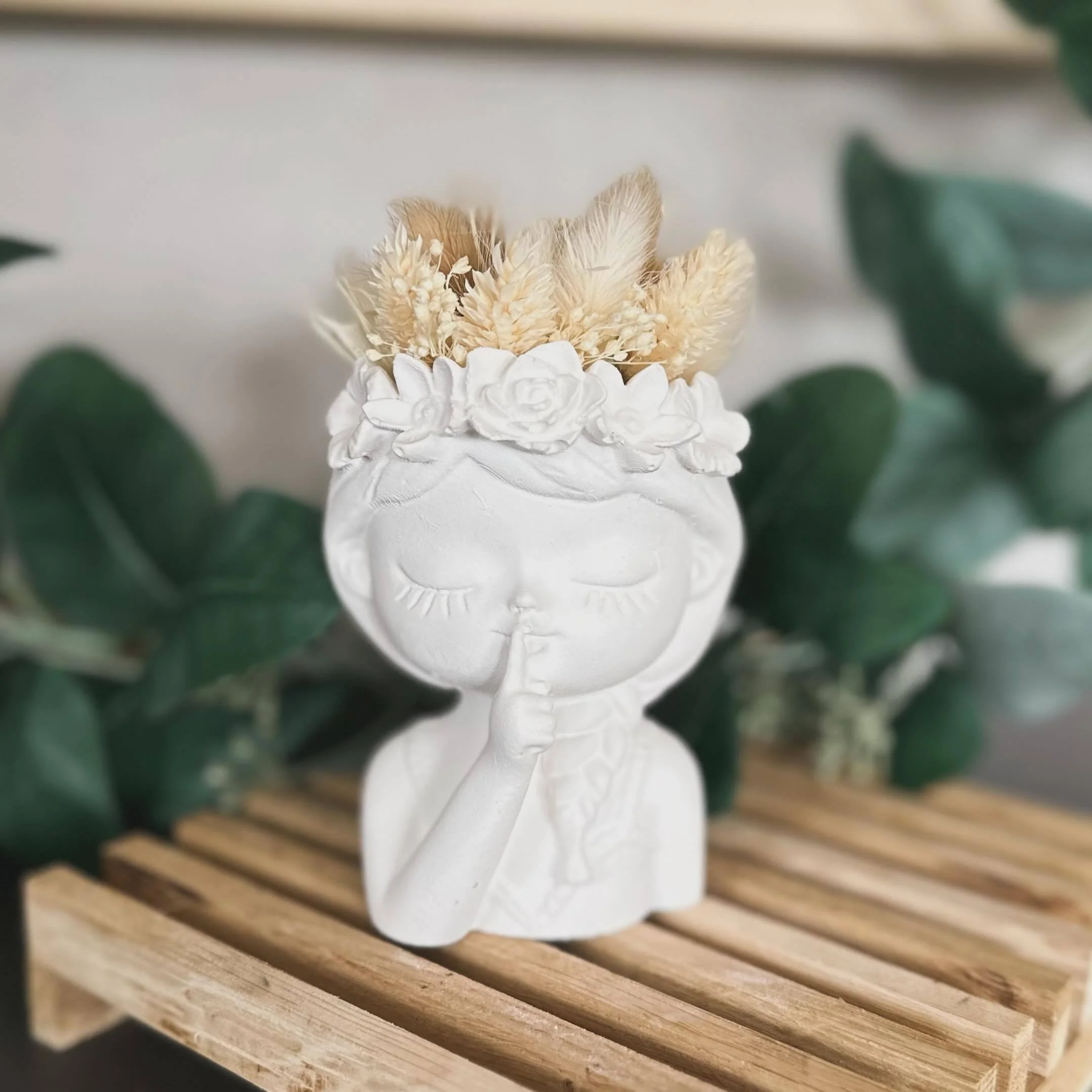 2-Piece Silicone Mould Set for DIY Succulent Concrete Planters, Vases, Plaster Cement Clay Moulds and Candlesticks view 6