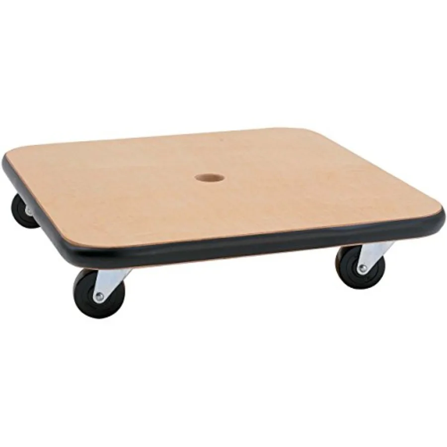 

Wood Scooter 12" or 16" - Durable Wooden Base with Full Perimeter Bumper Non-Marring Rubber Swivel Casters Ideal for Active Pla