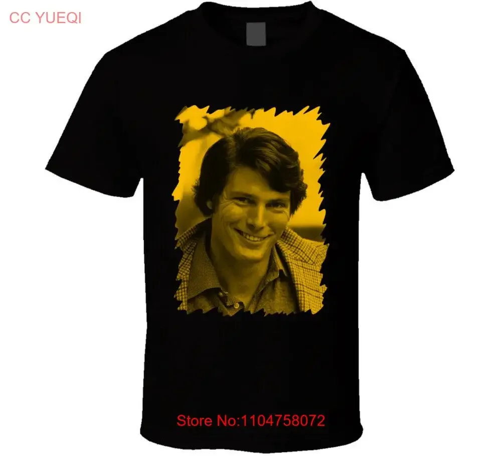 

Christopher Reeve неоновый цвет футболка винтажная стираная мягкая мода стильный домашний топ для повседневной носки дизайнерская одежда универсальная