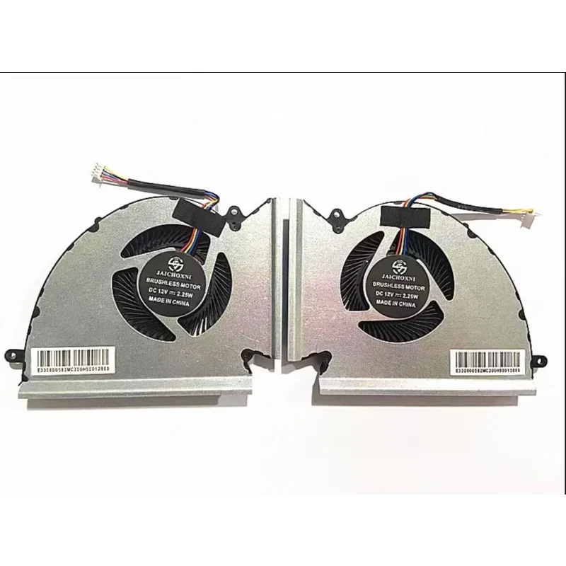 Laptop CPU+GPU Cooling Fan for MSI GE76 GP76 WE76 MS-17K3 MS-17K2 Series PABD1A010SHR-N451 PABD1A010SHL-N452 DC12V 0.6A Fan