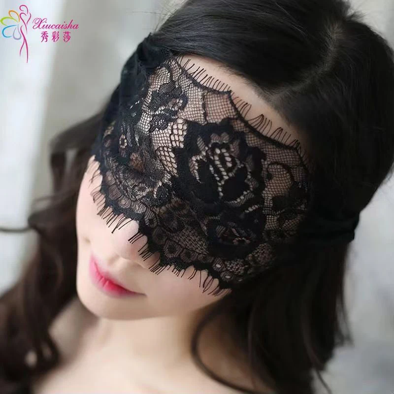 Masquerade Mask For Women Black Lace Sexy Venetian Eye Accessories Halloween Costume Party Cosplay Prom Mardi Gras Lover Dating