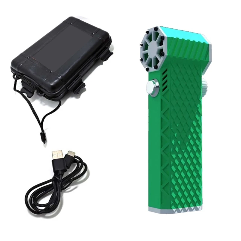 مروحة Turbos Jet Fan Turbos العنيفة 110،000 دورة في الدقيقة منفاخ قوي سريع الأنبوب