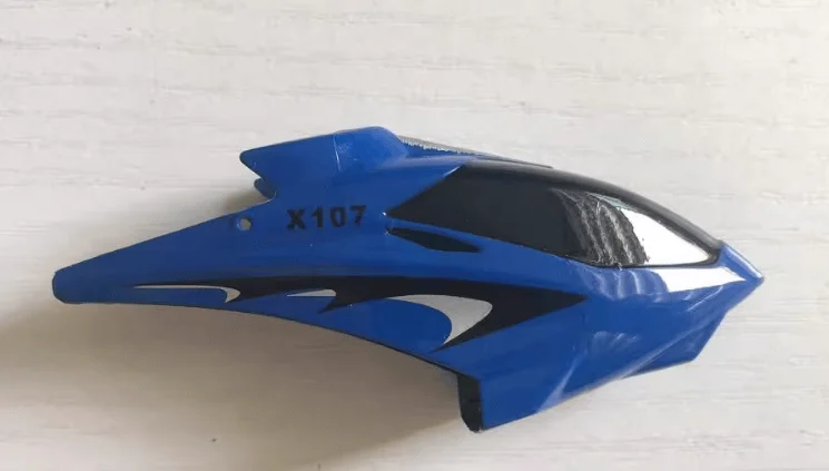 سيما كوبرا X107 S 3-قناة لعبة التحكم عن بعد الكهربائية قطع غيار طائرات الهليكوبتر    مخروط الأنف    الجناح الدوار لعمود المروحة الرئيسية #4