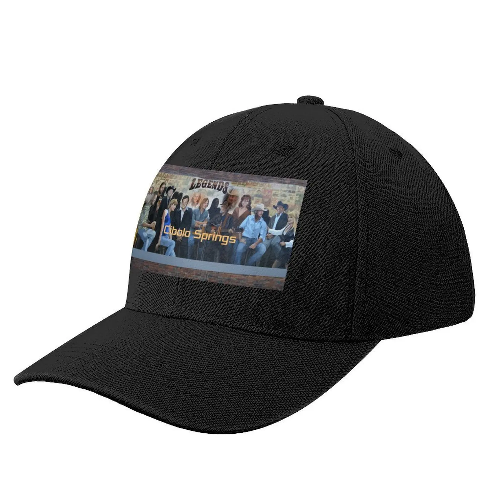 

Cibolo Springs Play The Legends of County Music Baseball Cap tea Hat Fashion Beach Hip Hop Golf Men Women's