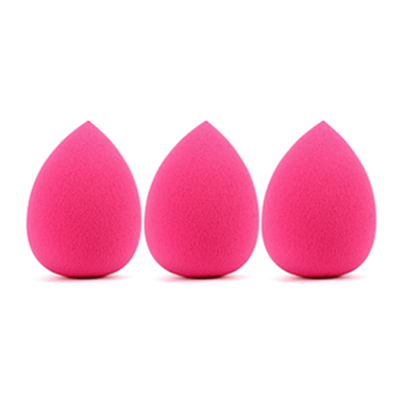 NEW Fashion 3PCS Water Drop Makeup Sponge Cosmetic Puff Facial Powder BB Cream Cosmetic Puff Blending Foundation Sponge Puff