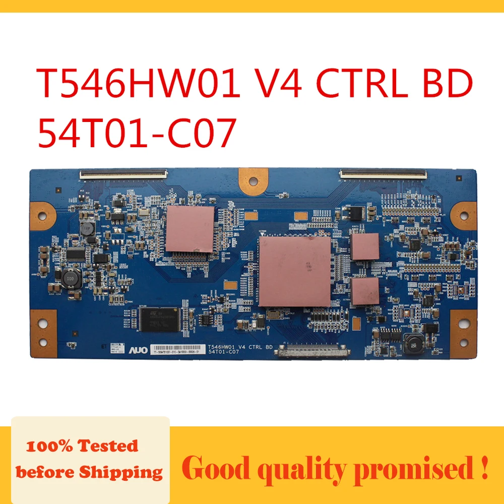 

Logic Board T546HW01 V4 CTRL BD 54T01-C07 for TV Original Product Tcon Board Universal TV Board T546HW01 V4 54T01-C07 T-con Card