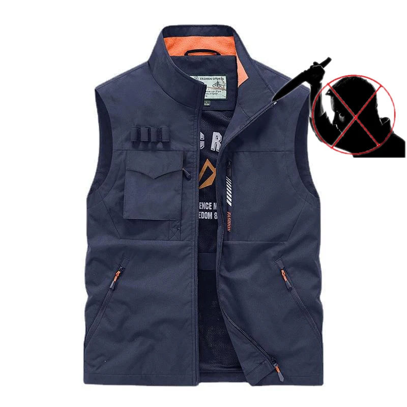 Security Officer Body Protection Safety Clothing Self Defense Vest Anti Cut Stab Resistant Knife Slash Proof Waistcoat Civil Use