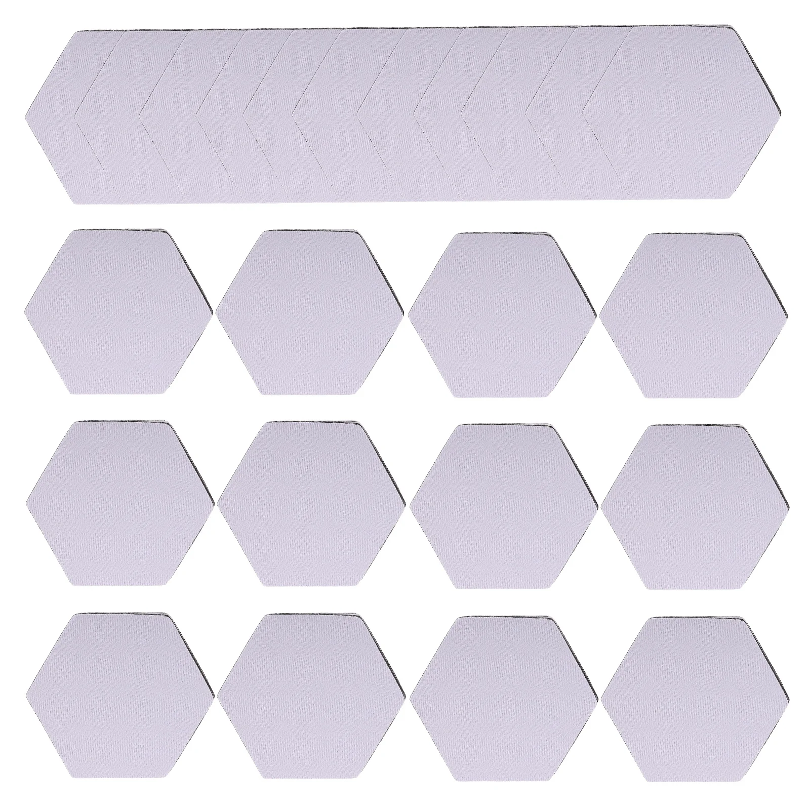 

30 pcs Sublimation Blank Coasters Diy Heat Transfer Cup Mat For Home Kitchen Tableware Protection Lightweight Non-Scratch Pads