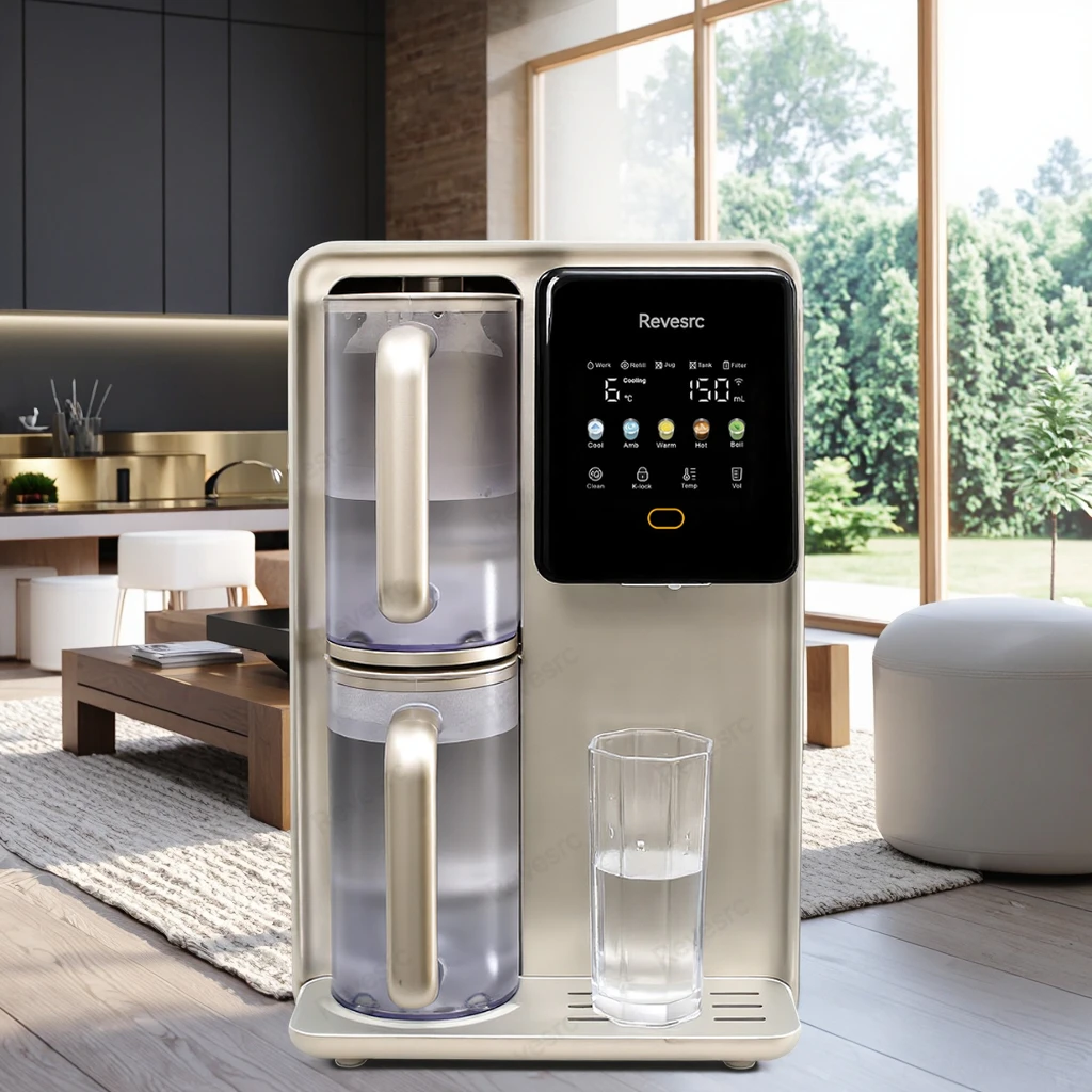 

Ultimate 7-температурный интеллектуальный диспенсер для воды RO Instant 5 ° C ледяная холодная и горячая вода без BPA для домашнего коммерческого использования