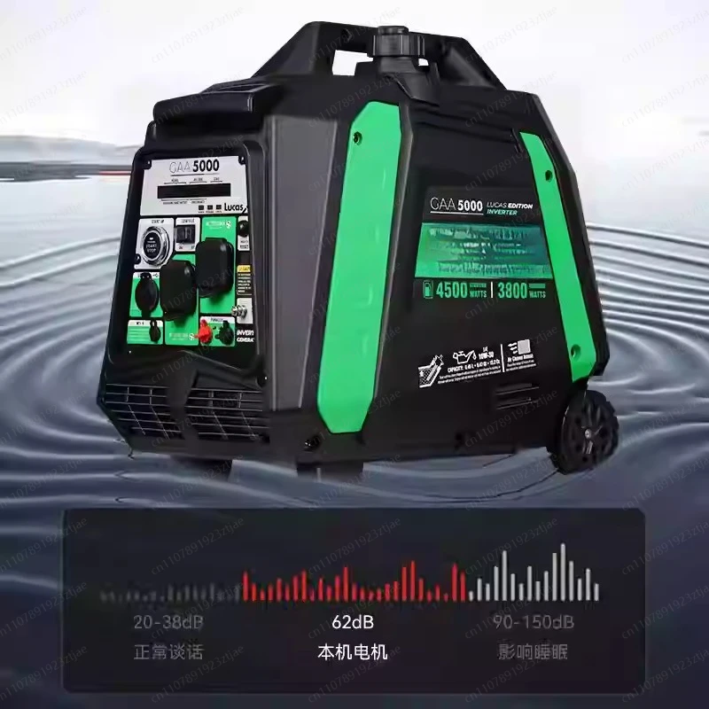 Generator 220v Household Small Silent Digital Frequency Conversion Emergency Outdoor Camping Portable