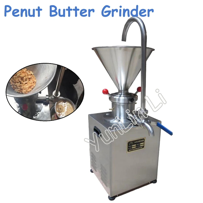 Commercial peanut sesame butter chocolate beans Colloid Mill Jam Paste Grinding making machine