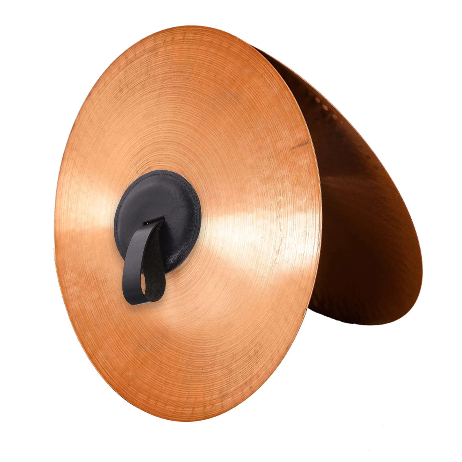 

1 set 1 Set Cowhide Guard Pad Black Cymbal Strap Durable Protection Band For Percussion Instruments Cymbal Accessories