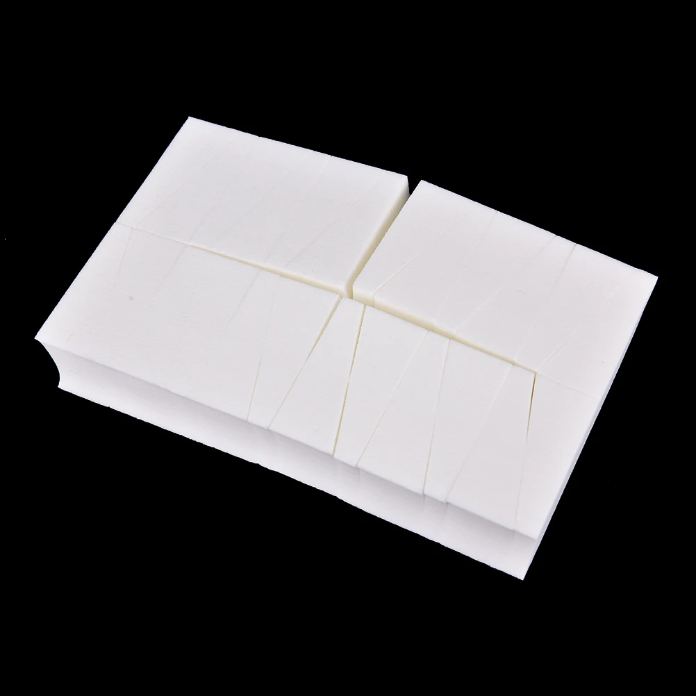 24 قطعة مثلث الجاف الرطب استخدام ماكياج الإسفنج الوجه الأساس المخفي كريم مسحوق تلطيخ أدوات التجميل العناية بالوجه