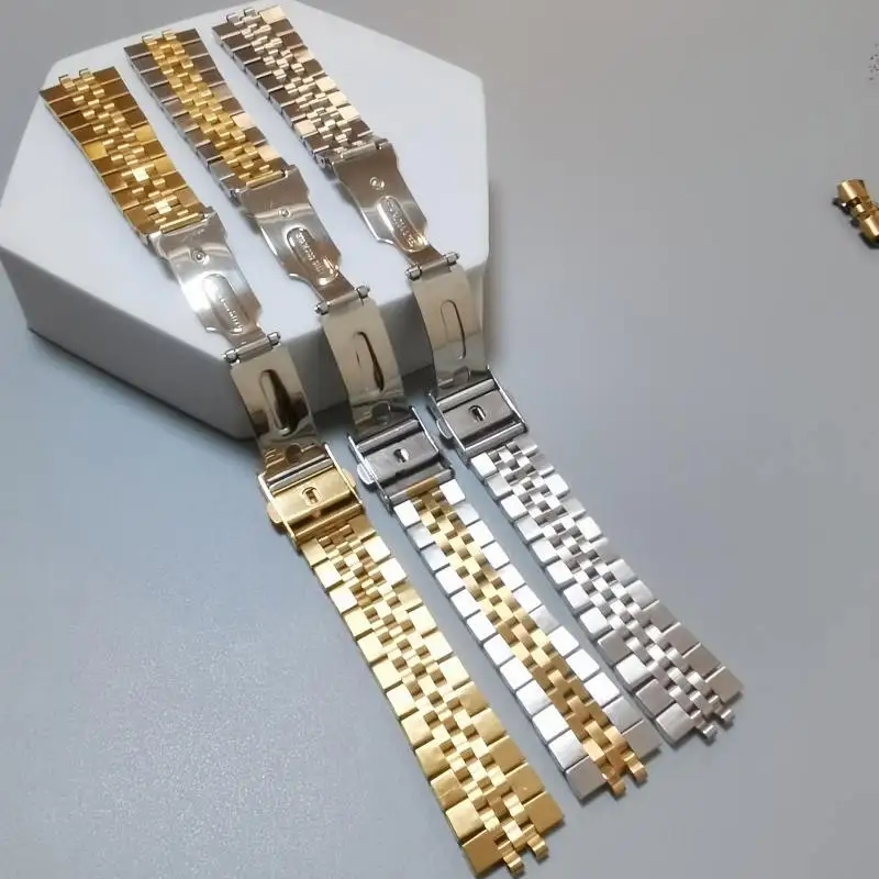 18mm 19mm 20mm 21mm 22mm acciaio inossidabile 316L cinturino universale curvo con cinturino per orologio Jubilee adatto per orologio SKX RLX
