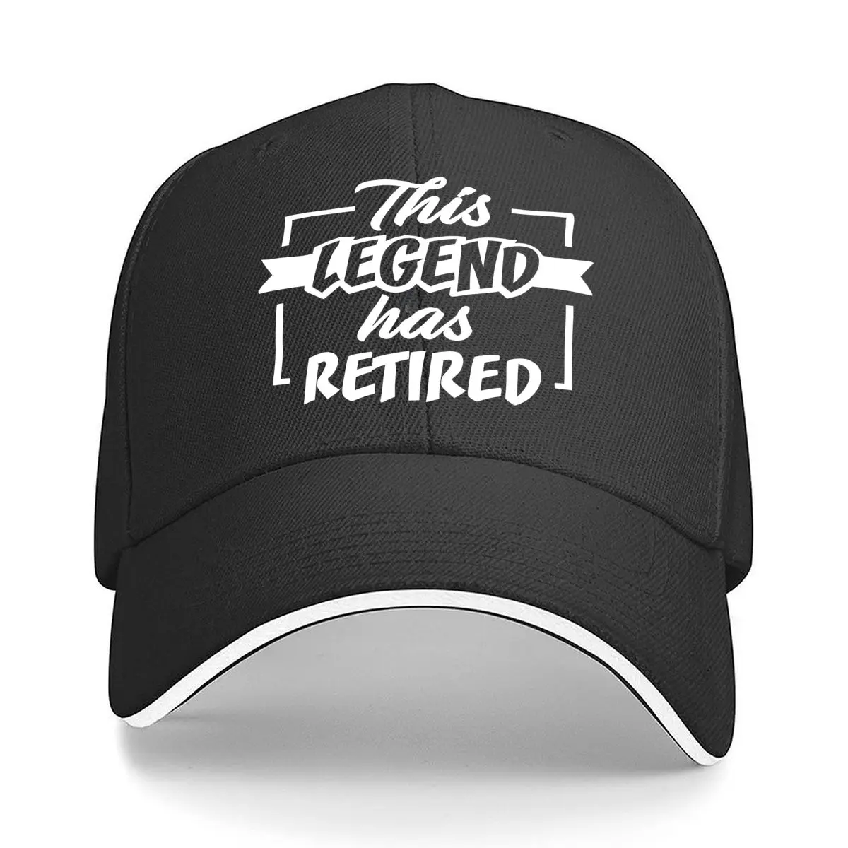 This Legend Has Retired Sandwich Baseball Cap
