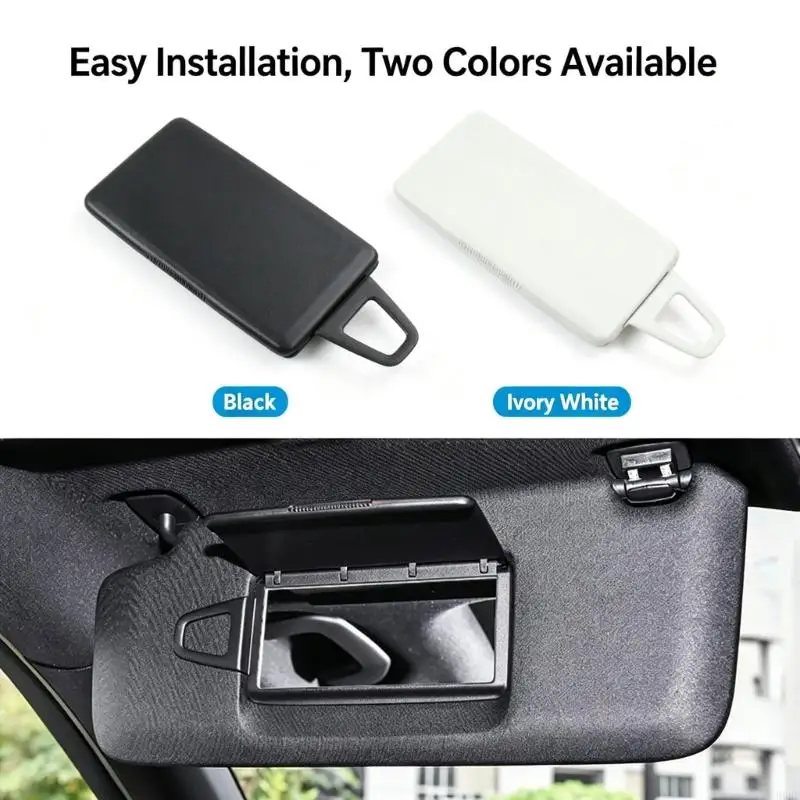 2068106902 Sunshade Makeup Mirror for Checking and Adjusting Your Appearance Inside the Vehicle, with Rounded Rectangular H9EE