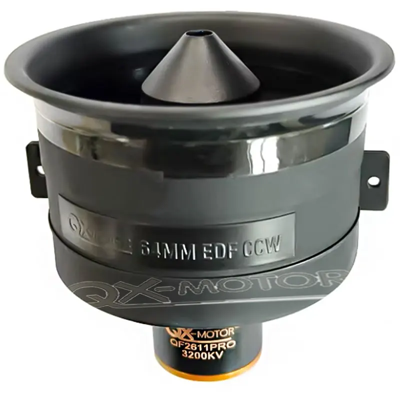 QX-MOTOR EDF 64mm 5블레이드 덕트 팬 QF2611 PRO RC 제트기 헬리콥터 쿼드콥터 멀티축 드론 부품용