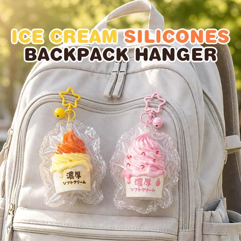 Simulation Ice Cream Soft Press Toy Slow Rebound Ice Cream Rich Series Soft Fingertip Toy Stress Relief Toys Gifts for Adults