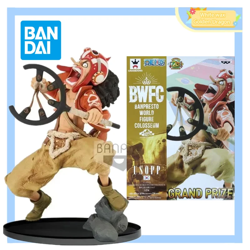 

In Stock Genuine Bandai Banpresto One Piece Usopp Figure World Colosseum Zoukeiou Bwfc 2 Vol.7 Collection Action Figurine Doll