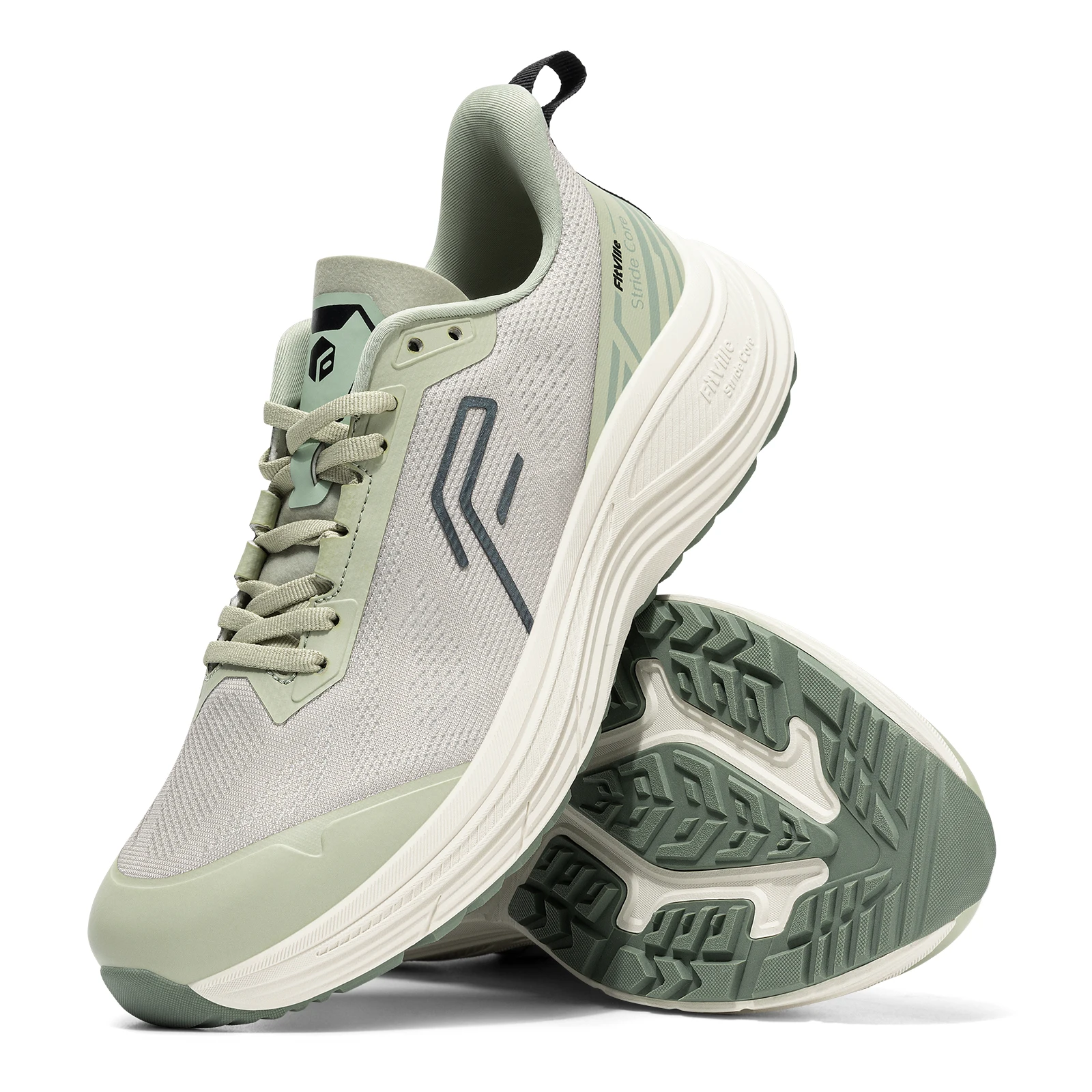 Sage Green White