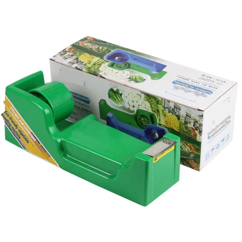 Automatic OPP Film Strapping Machine Vegetable Bundling Equipment For Supermarket Green Vegetable Leek Celery Fresh Produce Fast
