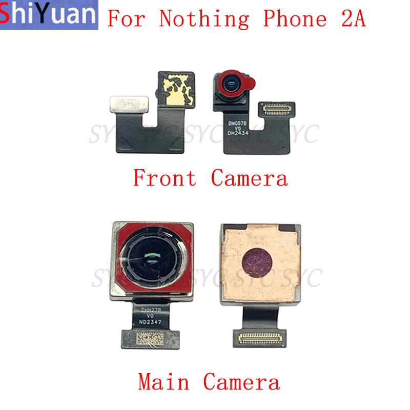 

Гибкий кабель задней передней камеры для телефона Nothing 2A, задний основной большой маленький модуль камеры, запасные части