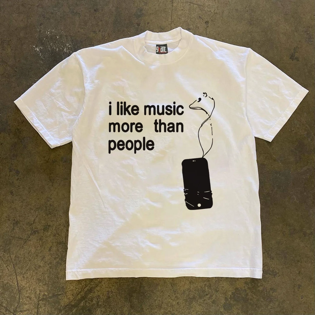 Pure Cotton Short Sleeve T-Shirt Double Thread Loose Fit Unisex Breathable Summer Fashion Retro American Style for Couples