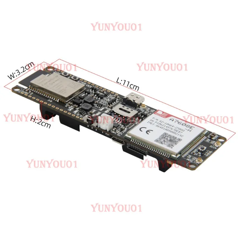 

T-A7608 WIFI Bluetooth 3G 4G Solar, Low Energy, IoT, Core Board