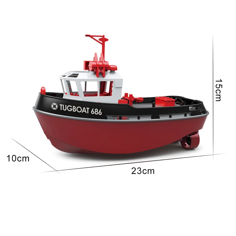 

1: 72 пульт дистанционного управления Tugboat Dual Motor Power Remote беспроводной пульт дистанционного управления для родителей и детей Game Boy подарок на день рождения