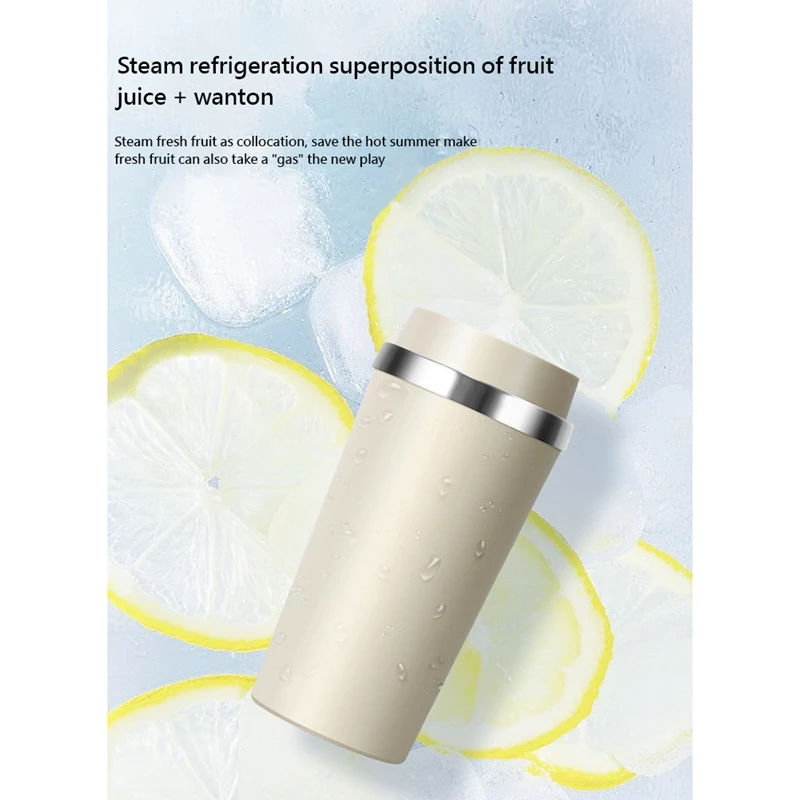 350Ml Small Portable Ice Drink Juicing Cup Mini Rechargeable Juicing Cup Multifunctional Household Juicer Ice Cup