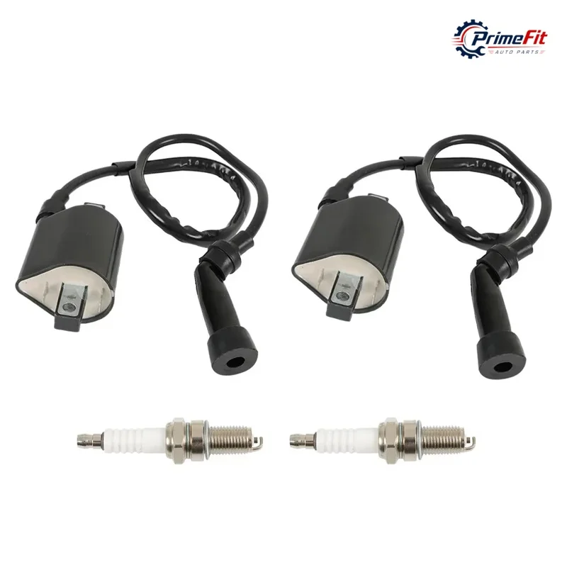 2X Ignition Coils Spark Plugs for Suzuki Boulevard S83 2005-2009 Intruder VS1400 VL1500