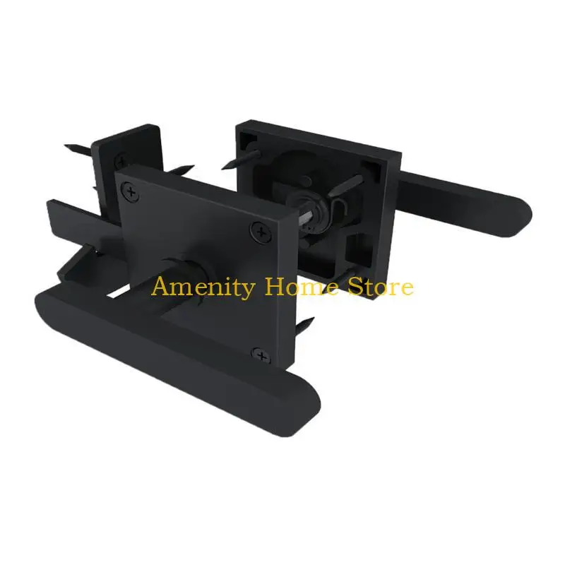 F26C محمولة متينة من الفولاذ المقاوم للصدأ السياج قفل الأزرار أجهزة أمان سهلة الاستخدام مع قيود أمنية عالية