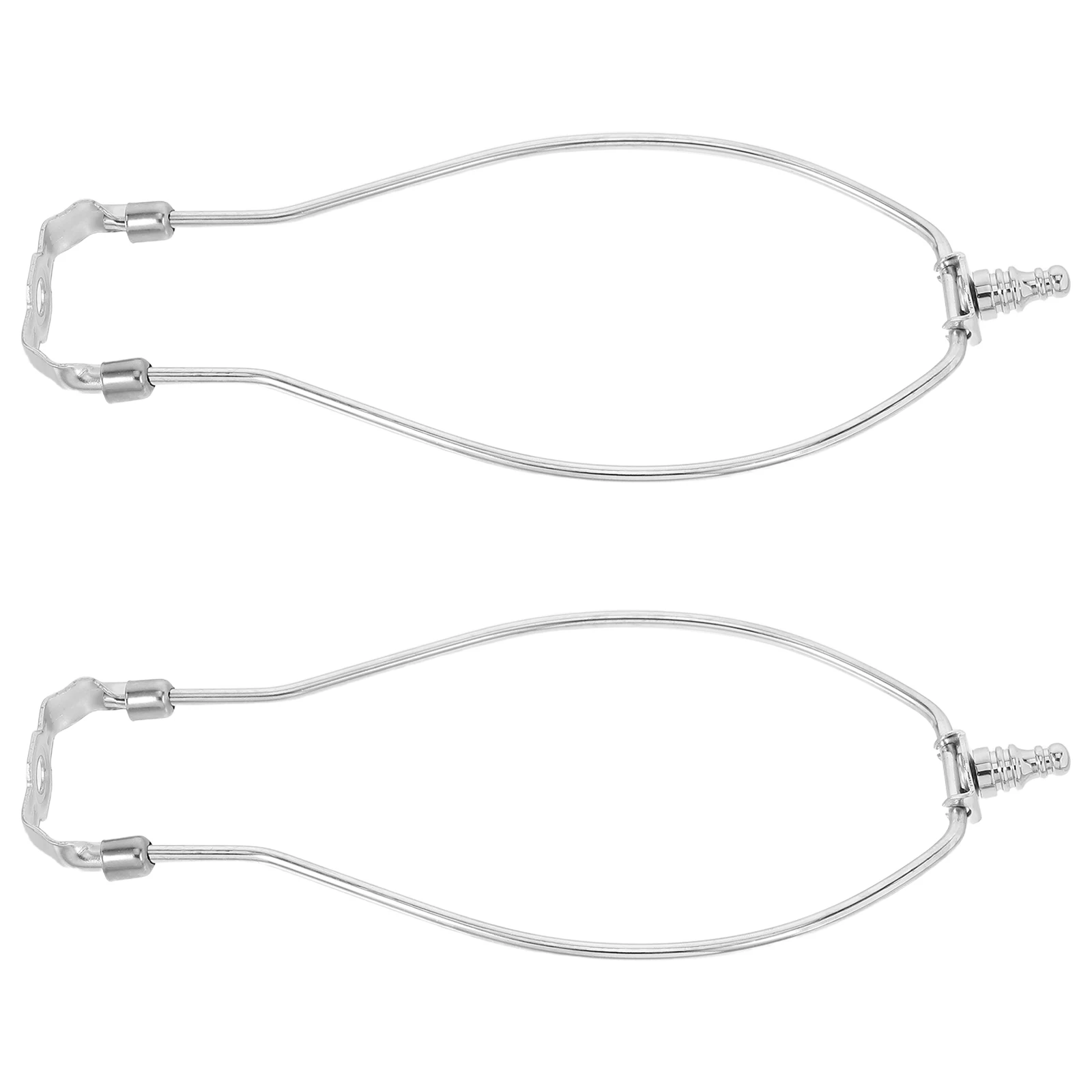 

2 Sets Lamp Shade Bracket Hardware Electroplated Floor Lamp Accessories Adjustable Holder For Diy Table Lamps Home Lighting