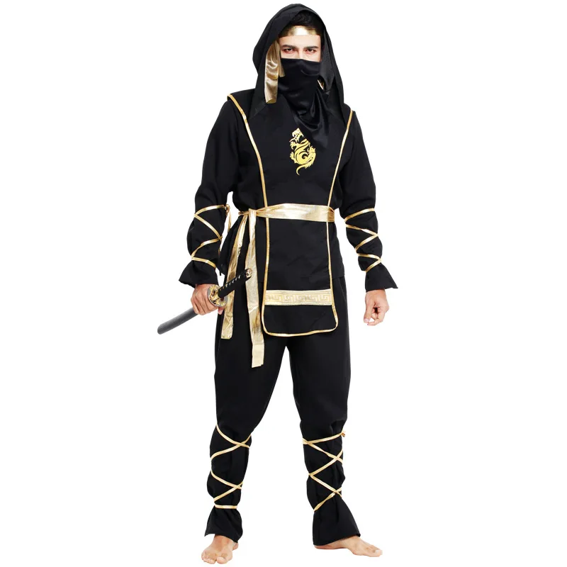 2025 New loween Cosplay Costume Men's Adult Stage Performance  Ninja Outfit Chinese Traditional Festival Apparel