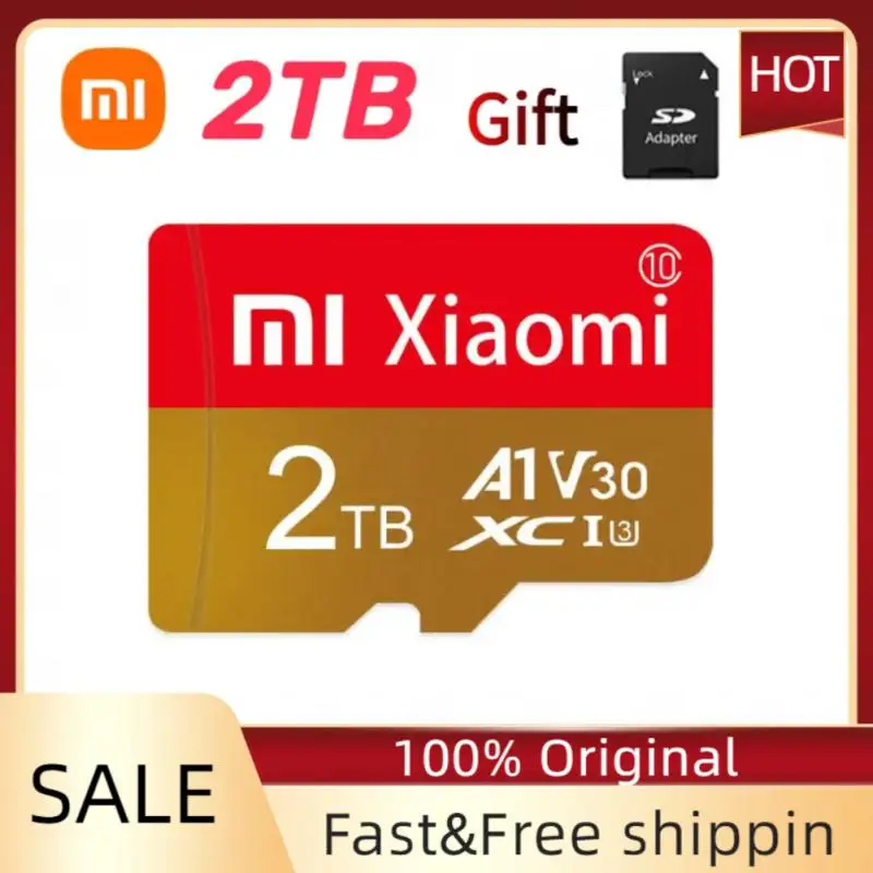 Xiaomi 1TB 2TB SD Card Extreme Pro Memory Card High Speed U3 4K UHD Video Micro TF SD Card C10 V30 Flash Cards for Camera PC Cam