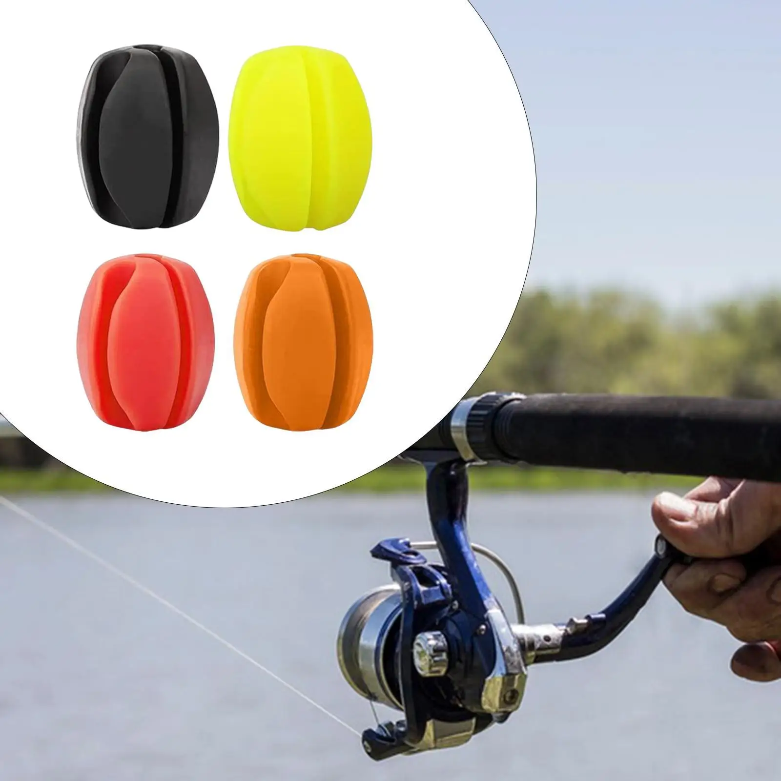 4x Fishing Rod Fixed Ball Fly Fishing Accessories Fishing Rod Holder Straps